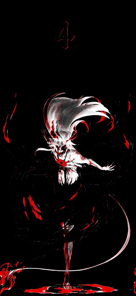 Bleach Red Wallpaper, Manga Inspiration, Dark Red Wallpaper, Orange Wallpaper, Black And White Wallpaper, Reference Poses, Red Wallpaper, White Wallpaper, Drawing Reference Poses