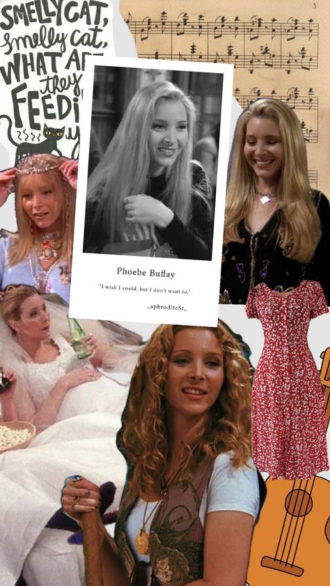 Phoebe Buffay Phoebe Buffay Aesthetic Moodboard, Smelly Cat, Widget Design, Phoebe Buffay, Supergirl