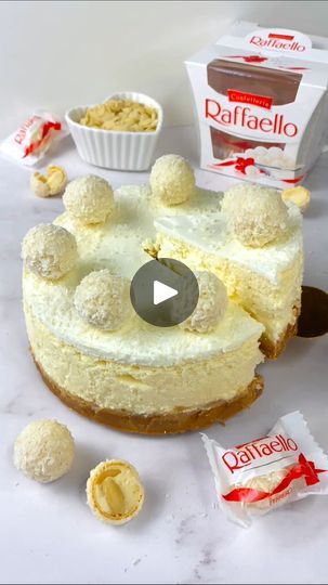 Raffaello Cake, Kinds Of Desserts, Pies & Tarts, Brazilian Food, Dessert Lover, Tart Recipes, Food Cakes, Fun Desserts, Cake Cookies