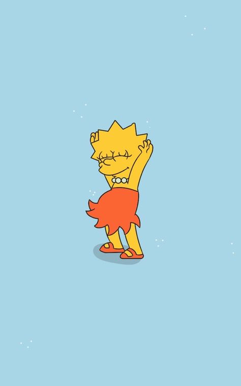 #simpsons #cartoon #wallpaperforyourphone #wallpaperideas #bartsimpson #lisasimpson #homersimpson Cool Aesthetic, Pink Backdrop, The Simpsons, Lisa Simpson, Dancing, Wallpapers, Screen