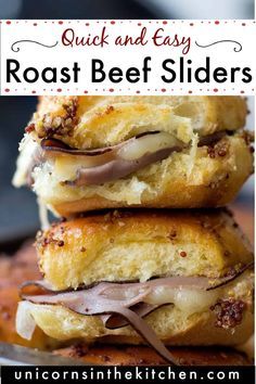 Roastbeef Sandwich, Roast Beef Sliders Recipes, Rolled Roast Beef, Sliders Recipes Beef, Sliders Recipes Hawaiian Rolls, Roast Beef Sliders, Rolled Roast, Best Roast Beef, Roast Beef Sandwich