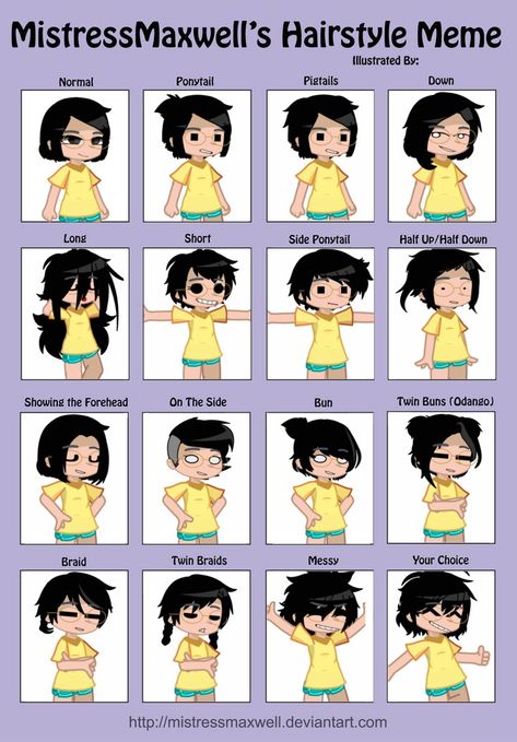 Y2k Gacha Hairstyles, Gacha Messy Hair Ideas, Gacha Hair Ponytail, Gacha Club Short Fluffy Hair Ideas, Gacha Club Curly Hair Ideas, Gacha Nox Hairstyle Idea, Gacha Life Hair Ideas Cute, Gacha Hair Styles, Gacha Life 2 Hair Ideas