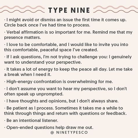 Enneagram Nine, 9 Enneagram, Enneagram Type 2, Enneagram 2, Infj Type, Enneagram 9, Enneagram 4, Personality Psychology, Infp Personality