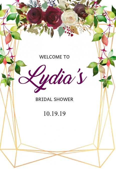 Bridal Shower Welcome Sign Bridal Shower Welcome Sign, Party Flyer, For Your Party, Concert Posters, Welcome Sign, Vintage Designs, Vintage Posters, Create Yourself, Bridal Shower