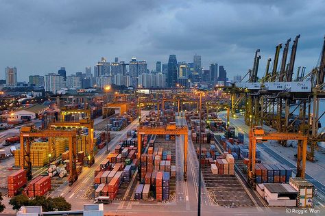 Port Photography, Mood Idea, Port Of Singapore, Maersk Line, Marine Engineering, Sea Port, Ahoy Matey, Subway Train, Drifting Cars