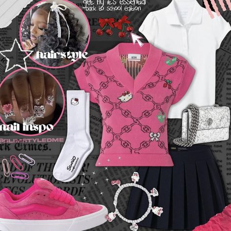 Pink Vans Outfit, Vans Fits, Ptso Ideas, Plus Size Aesthetic Outfits, Freshman Outfits, Bday Fits, Baddie Bedroom, 21st Birthday Outfits, Vans Outfit