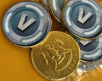 FortNite Party Ideas Fortnite Party Ideas, Fortnight Party, Fortnite Ideas, Covered Chocolate, Fort Nite, Fortnite Party, Fortnite Birthday, V Bucks, Chocolate Coins