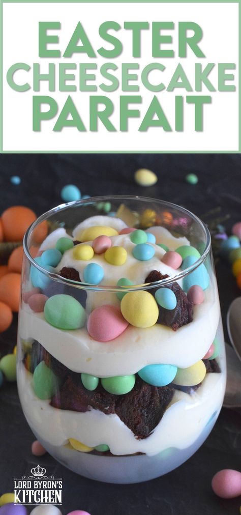 Easter Parfait, Cheesecake Parfait Recipes, Cheesecake Parfait, Bean Cookies, Easter Cheesecake, Condensed Milk Cookies, Parfait Recipe, Homemade Cream Cheese, Cheesecake Parfaits