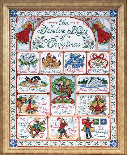 12 Days of Christmas -- possible Christian meaning for the song. Pretty interesting... Popular Christmas Songs, Christmas Artwork, Cross Stitch Christmas, Kit Design, Stitch Pictures, Twelve Days Of Christmas, Cross Stitch Pictures, Stitch Christmas, Cross Stitch Patterns Christmas