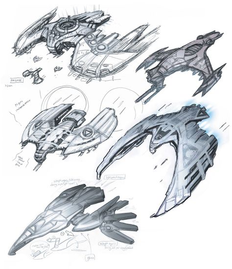 Drone Design Concept Art, Hover Bike, Concept Vehicles Sci Fi, Sejarah Kuno, Space Ships Concept, Space Ship Concept Art, Starship Concept, Ship Design, Starship Design