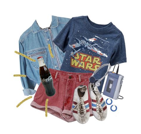 80s Polyvore Outfits, 1984 Outfits, 80s Polyvore, Summer 80s Outfits, Room Astethic, Grunge Polyvore, 80s Summer Outfits, Vintage Polyvore, Cute Goth Outfits