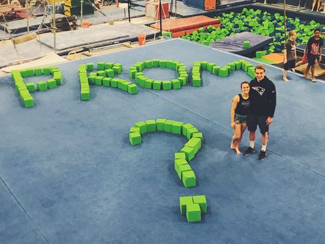 great promposal idea for gymnasts!! Cute Homecoming Proposals, Dance Proposal, Proposals Ideas, Hoco Proposals, Hoco Proposals Ideas, Prom Proposal, Chick Fil A, Cute Poster, Will Turner