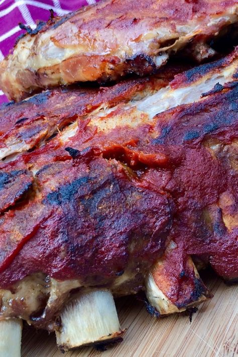 Keto BBQ Ribs | "Going keto? Don't sacrifice flavor. You can enjoy barbecued pork ribs, with as much flavor as you like." #keto #ketorecipes #ketodiet #ketoinspiration #ketorecipeideas Keto Pork Ribs, Keto Bbq Ribs, Keto Bbq, Keto Pork, Bbq Recipes Ribs, Keto Menu, Baked Chicken Parmesan, Keto Side Dishes, Bbq Ribs