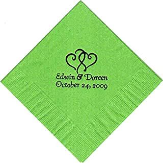 Amazon.com : Personalized Paper Napkins Hot Pink Wedding Colors, Romantic Wedding Vows, Vow Examples, Wedding Cake Table Decorations, Pink Wedding Colors, Hot Pink Weddings, Wedding Poems, Umbrella Wedding, Love Husband Quotes