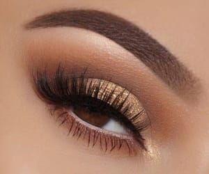 Make Up Diy, Quinceanera Makeup, Golden Eye Makeup, Golden Makeup, Make Up Designs, Ball Makeup, Make Up Gold, 50 Makeup, Gold Eye Makeup