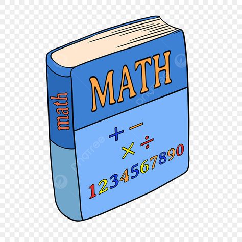 Math Clipart, Math Books, Free Png, Graphic Resources, Stationery, Clip Art, Books, Art