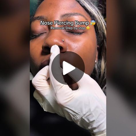 TikTok · AnaMar_piercings Spine Piercings, Nose Piercing Bump, Piercing Bump, Nose Piercing, Bump, Link In Bio, Piercings, Coral