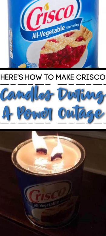 Crisco Candles, Diy Emergency Candles, Crisco Candle, Survival Candle, Candle Hack, Emergency Candles, Candles Homemade, Survival Skills Emergency Preparedness, Moonshine Recipes