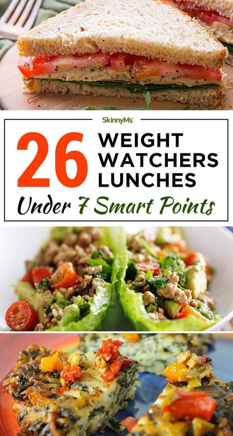 With these Weight Watchers Lunches under 7 Smart Points, you'll have healthy delicious Weight Watcher friendly meals for a whole month! #weightwatchers #lunch #healthyrecipes Weight Watchers Lunch, Weight Watchers Lunches, Weight Watchers Meal Plans, Cucumber Diet, Resep Diet, Weight Watchers Diet, Smart Points, Pizza Hut, Healthy Delicious