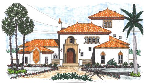 All Plans | Period Style Homes Spanish Style Homes Plans, Hacienda Design, Italian Style Home, Outdoor Interior, Mediterranean Life, Castle Plans, Castle Ideas, Spanish Hacienda, Romanesque Architecture