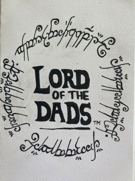 Lord Of The Rings Card for Dads Fathers Day/ Birthday Lotr Fathers Day Card, Lord Of The Rings Fathers Day, Lotr Card Birthday, Lotr Birthday Card, Lord Of The Rings Birthday Cards, Lord Of The Rings Card, Birthday Card Drawing, Birth Cards, Birthday Cards For Boyfriend