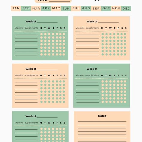 WE HAVE A NEW LISTING!!!! This is our "Vitamin and Supplement Tracker"! A printable tracker that we offer in every size for your planner or for the comfort of your home to help you track the weekly intake of your vitamins or supplements. https://rainbowoverheadpaper.etsy.com #rainbowoverheadpapergoods #vitamins #supplements #tracker #mentalhealth Vitamin Tracker Printable Free, Supplement Tracker, Vitamin Tracker, Tracker Printable Free, Printable Tracker, Vitamins Supplements, Tracker Printable, Vitamins & Supplements, Paper Goods