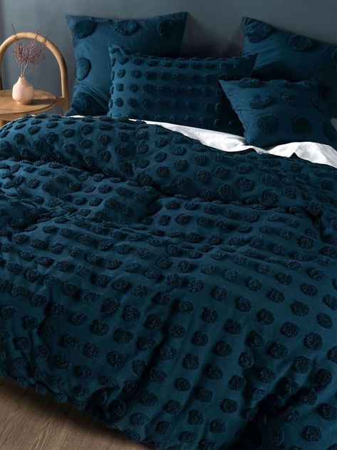 Teal Comforter, Vintage Inspired Bedroom, Teal Quilt, Teal Bedding, Natural Bedroom, Teal Bedroom, Wooden Bed Design, Bed Linen Design, Small Bedroom Designs