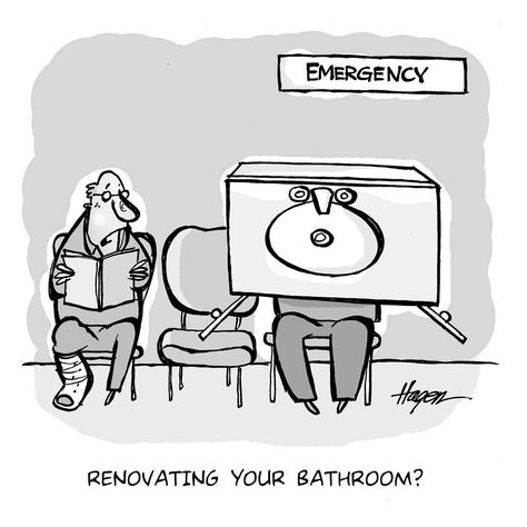 FRIDAY FUNNY 😜 “Renovating Your Bathroom?" #THMSoCal #FridayFunny #Bathroom #HomeImprovement Home Improvement Meme Funny, Construction Memes Hilarious, Plumber Memes Hilarious, Friday Funny, Cleaning Memes Funny, Car Repair Memes Funny, Building Remodeling, Construction Ideas, Friday Humor