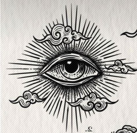 Flash Eye Tattoo, Medieval Eye Tattoo, Gothic Eye Tattoo, Eye Tattoo Drawing, Ojo Tattoo, All Seeing Eye Tattoo, Wrist Tattoos For Guys, Cloud Tattoo, Elbow Tattoos