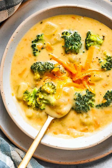 Broccoli Cheese Soup Easy Broccoli Cheese Soup, Easy Broccoli Soup, Easy Broccoli Cheddar Soup, Broccoli Cheese Soup Recipe, Broccoli Cheddar Soup Recipe, Cheddar Soup Recipe, Cheese Soup Recipe, Broccoli Cheese Soup Recipes, Easy Broccoli