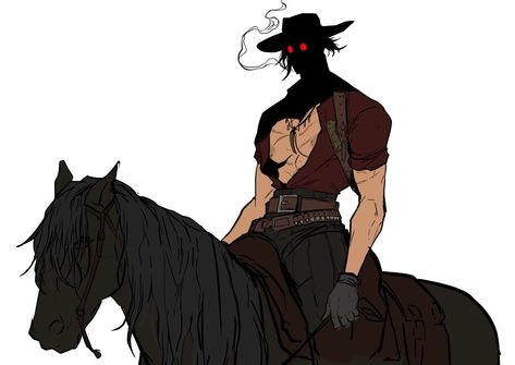 Cowboy Poses Reference, Cowboy Oc Male, Cowboy Character Design Male, Vampire Cowboy, Taters Ash, Punk Cowboy, Western Gunslinger Art, Cowboy Character Design, 영감을 주는 캐릭터