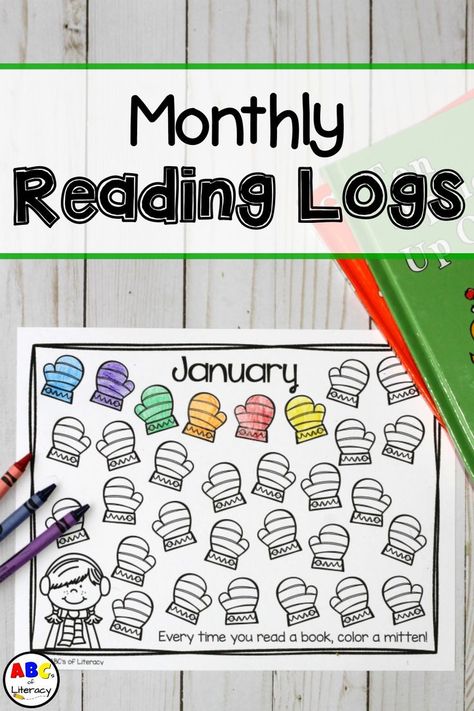 These Monthly Reading Logs will making reading at home fun for your students as they take charge of tracking the number of books that they read every month. Monthly Reading Logs | Reading Logs | Preschool Homework | Kindergarten Homework December Reading Log, Kindergarten Reading Log, Read Kindergarten, Home Reading Log, Preschool Homework, Monthly Reading Logs, December Reading, Kindergarten Homework, Reading Incentives