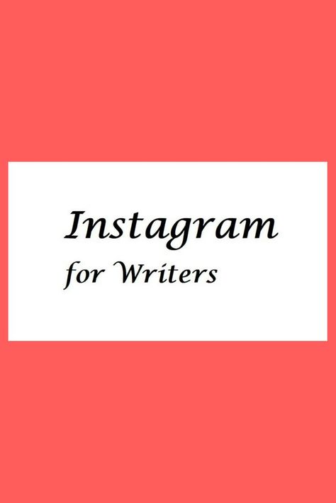 Instagram for Writers: Social Media and Your Author Platform More Followers On Instagram, Author Platform, How To Get Motivated, Writer Tips, Social Media Help, Blog Business, Writer Inspiration, Writer's Workshop, Followers On Instagram