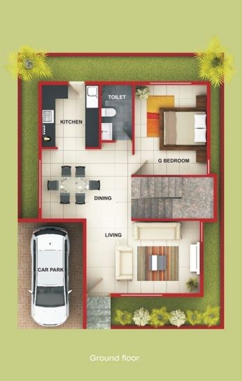 Readymade Floor Plans | Readymade House Design | Readymade House Map | Readymade Home Plan 20x30 House Plans, Duplex Floor Plans, Vastu House, 2bhk House Plan, House Plans With Photos, Indian House Plans, Duplex House Plans, House Construction Plan, Simple House Plans