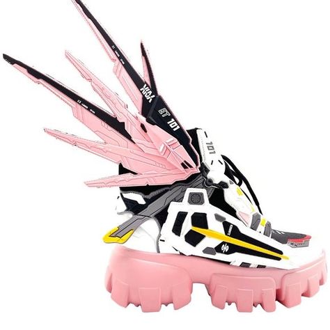 Gundam Shoes, Fashion Shoes Boots, Super Hero Outfits, Chic Heels, Edm Festival, Rave Outfit, Destiny 2, Cute Sneakers, Futuristic Fashion