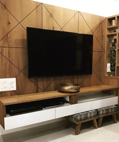 Cross veneer ! ♥️ #veneer #tv #tvunit #panel #design #designer #interiordesign #interiordesigner #interiordesigners #furniture… Tv Unit Veneer Design, Veneer Tv Unit Living Rooms, Veneer Groove Pattern, Veneer Tv Unit, Pattern Ceiling, Groove Pattern, Modern Tv Unit Designs, Tv Unit Design Modern, Modern Tv Cabinet