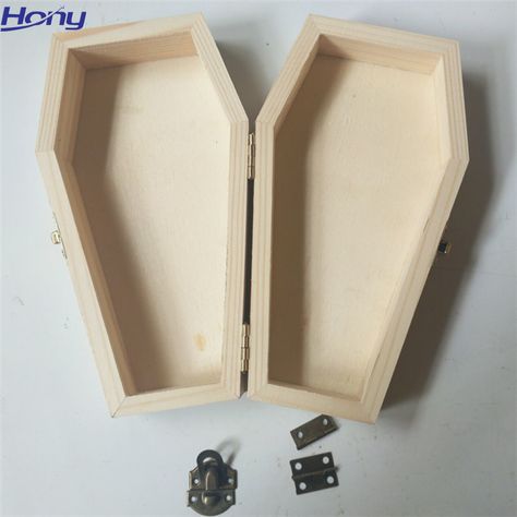 Bulk Small Wholesale Unfinished Wooden Jewelry Craft Chest Coffin Shaped Packaging Gift Box - Buy Coffin Shaped Packaging Box,Jewelry Box Packaging,Unfinished Wood Coffin Box Product on Alibaba.com Sleep Token Logo, Wood Coffin, Pastel Skull, Wood Jewelry Diy, Gothic Coffin, Pumpkin Jewelry, Simple Wood Carving, Halloween Themed Wedding, Coffin Box