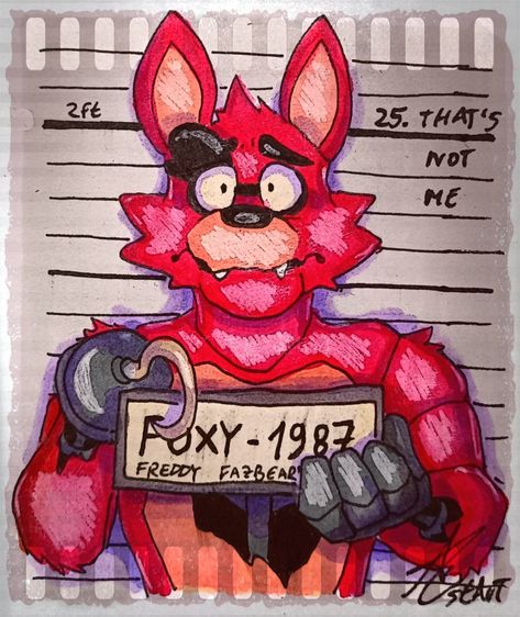 Foxy Wallpaper, Fnaf Crafts, Foxy And Mangle, Fnaf Foxy, Ninja Turtles Artwork, Animatronic Fnaf, Fnaf Movie, Fnaf Comics, Cyberpunk Character