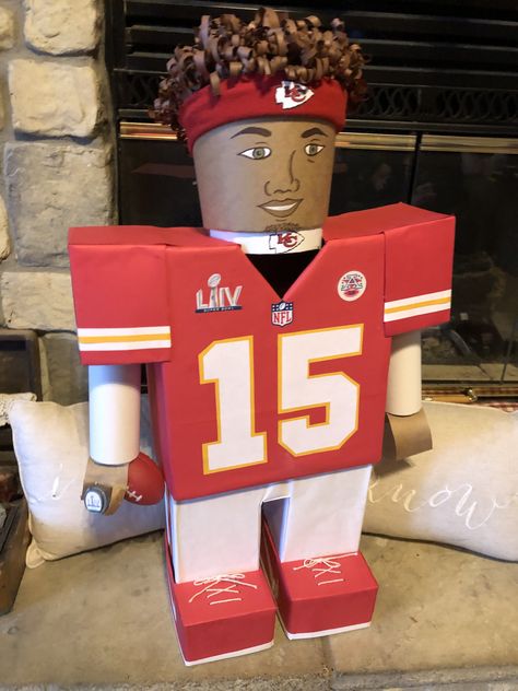 KC Chiefs Valentine Box Ronaldo Valentine Box Ideas, Kc Chiefs Valentines Boxes, Justin Jefferson Valentines Boxes, Nfl Valentines Boxes, Kansas City Chiefs Valentine Boxes, Basketball Jersey Valentines Boxes, Travis Kelce Valentines Boxes, Football Player Valentines Boxes, Patrick Mahomes Valentines Boxes