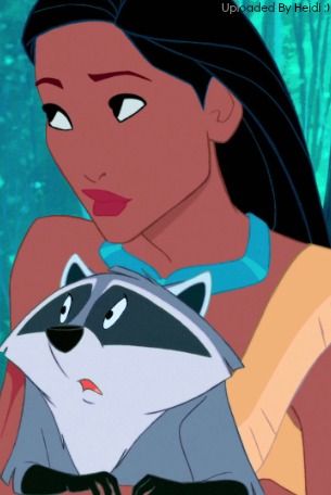 Pocahontas and Meeko :) Pocahontas Movie Scenes, Pochohauntus Disney, Iconic Disney Scenes, Pocahontas And Meeko, Pocahontas Movie, Disney Scenes, Disney Movie Scenes, Disney Screencaps, Kids Movies