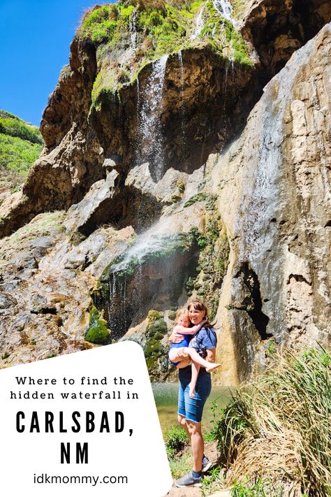 Most people go to Carlsbad, New Mexico for the Carlsbad Caverns, but Sitting Bull Falls is one of the best things to do in Carlsbad! #Best in New Mexico #hikes in New Mexico #new mexico hidden gems Carlsbad Nm, Carlsbad New Mexico, Hidden Waterfall, Sitting Bull, Carlsbad Caverns, See You Around, Budget Friendly Travel, List Ideas, Travel Info