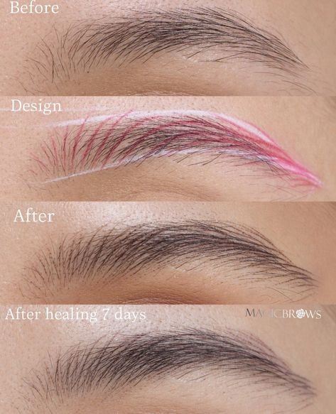 Nano Brow Pattern, Eyebrow Patterns, Microblading Strokes, Mircoblading Eyebrows, Bridal Hair Up, Best Eyebrow Makeup, Eyebrow Design, Skin Care Basics, Brow Tutorial