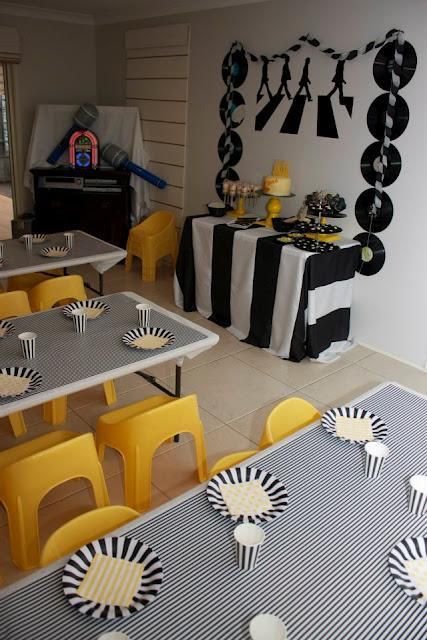 Beatles Baby Shower, Submarine Party, Beatles Themed Party, Beatles Birthday Party, Beatles Theme, Beatles Birthday, Beatles Baby, Beatles Party, 60th Bday