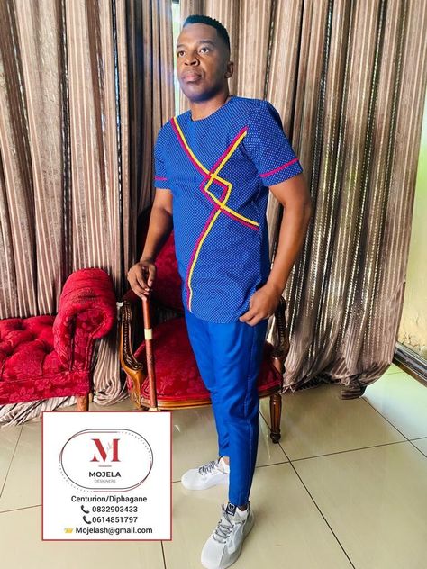 Sepedi traditional attire for men Sepedi Traditional Attire For Man, Pedi Traditional Attire Men, Umembeso Dresses, Swati Traditional Attire, Traditional Attire For Men, Sepedi Traditional Attire, Pedi Traditional Attire, Shweshwe Dresses, Latest African Men Fashion