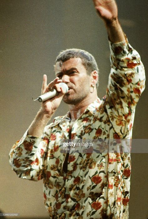 George Michael performs on stage on his 'Cover To Cover' tour at... News Photo - Getty Images George Michael Music, George Michel, George Michael Wham, All About, George Michael, Still Image, On Stage, London England, In London