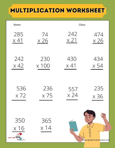 Math 5th Grade Worksheets, Year 6 Worksheets, Long Multiplication Worksheets, Grade 5 Worksheets, Year 6 English, Year 6 Maths Worksheets, Fractions Worksheets Grade 5, Year 7 Maths Worksheets, Year 5 Maths Worksheets