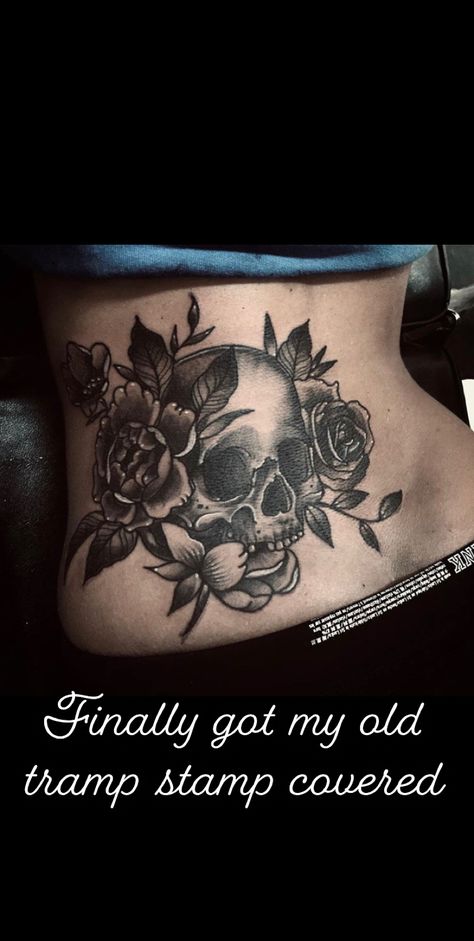 Lower Back Tattoo Cover Up Ideas Stamps, Trampstamp Tattoo Cover Up, Tramp Stamp Cover Up, Tramp Stamp Cover Up Tattoos Before And After, Women Lower Back Tattoos, Lower Back Cover Up Tattoos, Lower Back Tattoo Cover Up Ideas, Lower Back Cover Up Tattoos For Women, Tattoos Orchid