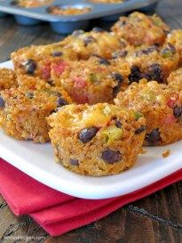 Quinoa Bites, Mexican Quinoa, Football Food, Quinoa Recipes, Bite Size, Black Beans, Sans Gluten, Baby Food Recipes, Quinoa