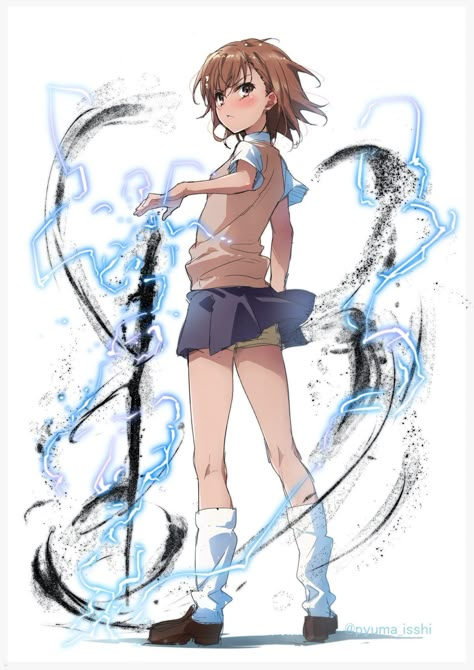 Mikoto Misaka, A Certain Scientific Accelerator, Misaka Mikoto, A Certain Magical Index, A Certain Scientific Railgun, Manga Girl, An Anime, Cute Anime Character, Anime Style