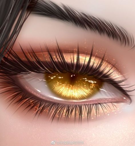 Golden Eyes Anime, Shapeshifter Oc, Oc Maker, Comic Style Art, Golden Eyes, Aesthetic Eyes, Hazel Eyes, Anime Eyes, Nail Paint